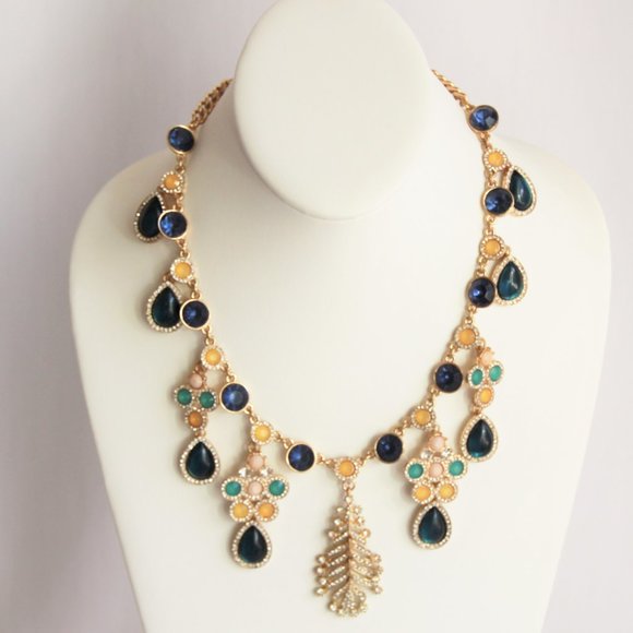 Oscar de la Renta Crystal Rhinestone Necklace